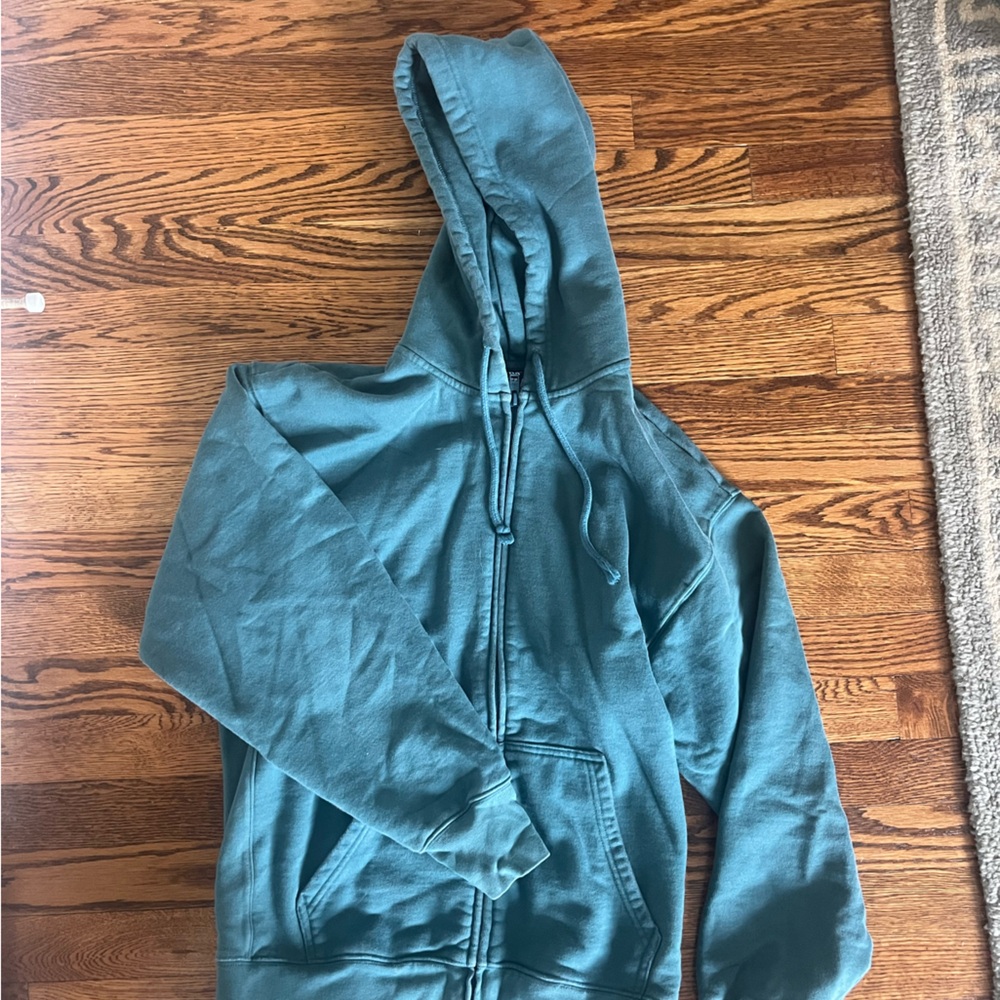 Teal Aritzia TNA Zip Up